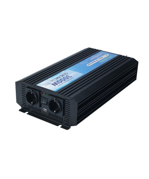 Nova Inverter 12VDC/220VAC 3000W med ren sinusvåg